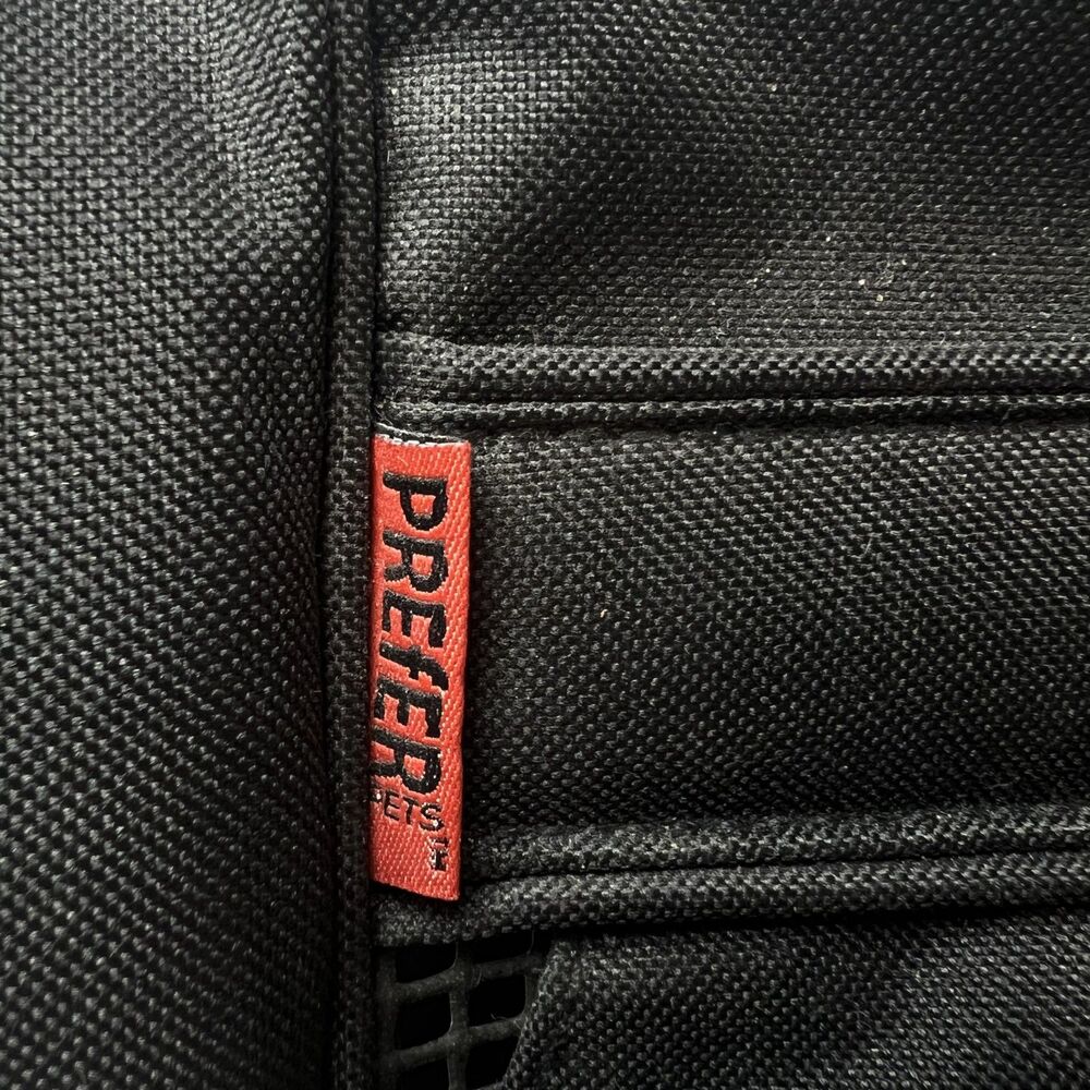Prefer Pets Hideaway Duffle Pet Carrier Black Airline Approved Ventilated Travel - Picture 8 of 9